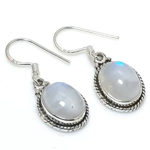 Jewelry For Women Silver Boho Style <b>Earrings</b> Jewelry 925 Sterling Silver Moonstone Gemstone Trending <b>Handmade</b> <b>Earrings</b> Gift For - Product Image 1