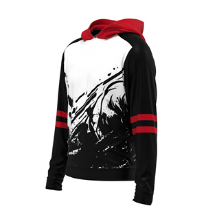 เสื้อฮู้ดแขนยาวทรงสลิมฟิตสำหรับผู้ชาย ระบายอากาศได้ดี เป็นมิตรกับสิ่งแวดล้อม มีกระเป๋า  คอลเลคชั่นฤดูหนาวใหม่ ขายดีที่สุด รับทำโลโก้ส่วนตัว - Product Image 4