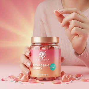 Ensemble de soins corporels anti-âge RedMoringa OEM Private Label Italie 45 unités Gummies beauté boostant le collagène - Product Image 2