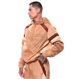 Survêtement coupe-vent unisexe personnalisé Veste de sport pour homme avec fermeture éclair Tenues en nylon Survêtement coupe-vent pour homme et femme - Product Image 5