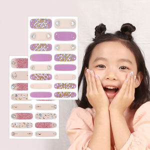ShineB-tiras de Gel para uñas para niña, envolturas de uñas de princesa GELICA, pegatinas de uñas fáciles, diseño de corazón, salón de alta calidad - Product Image 2