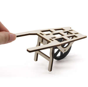 Monociclo <span class=keywords><strong>de</strong></span> estilo antiguo, Kit <span class=keywords><strong>de</strong></span> <span class=keywords><strong>madera</strong></span> DIY, venta al por mayor, Kits educativos <span class=keywords><strong>de</strong></span> ciencia, 2017 - Product Image 2