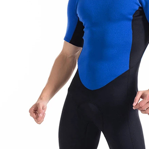 Traje de Baño de Dos Piezas para Hombre, Diseño Moderno, Corte Alto, Manga Larga, Alta Calidad, Logotipo Frontal Personalizado - Product Image 6