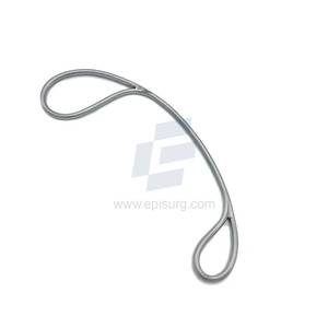 Guía de Alambre Obstétrico Reutilizable de Acero Inoxidable de 7 Pulgadas para Ganado Vacuno y Ovino - Suministros de Instrumentos Veterinarios Obstétricos - Product Image 3
