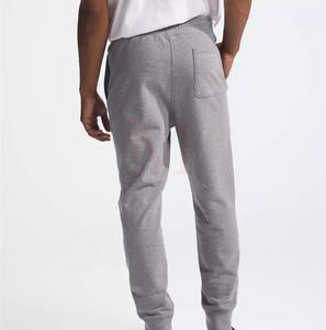 Pantalón informal para hombre más vendido 100% algodón cómodo cintura elástica liso teñido Color sólido calidad Premium servicio OEM - Product Image 3