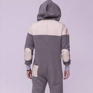 Comfortable and Stylish Linen <b>Men</b> Onesie - Perfect for Casual Wear and Lounging - Premium Quality One-Piece Outfit - Product Image 4