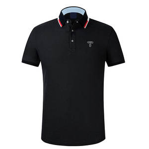 Camisas de Golf para Hombre de Talla Grande, 100% Algodón, Transpirables, de Secado Rápido, con Logotipo Personalizado, Tejidas, Casuales, Estampadas, a Precio Competitivo - Product Image 2
