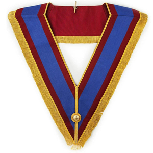 Provincial Full Dress Leather Collar Premium Delantal Kit para rituales masónicos - Product Image 3