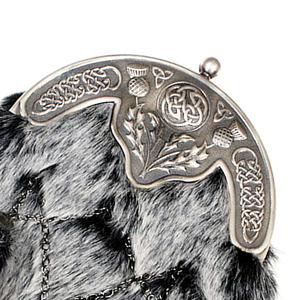 Sporrans en fourrure de lapin des Highlands écossais de haute qualité entièrement personnalisés, accessoires d'instruments de musique en gros, personnalisables - Product Image 5