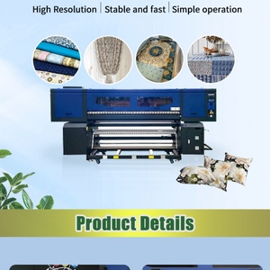 Imprimante à sublimation XBH 1,8 m, tête Epson I3200, 2400 DPI, jet d'encre automatique pour impression par transfert thermique sur tissu textile - Product Image 5