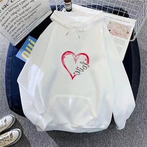 Fashion Sourcing Women Winter Long Oversized Hoodie Velour Fabric Streetwear Front Logo 100% Cotton Soft - Product Image 3