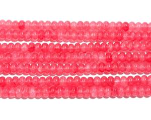 Perles Rondelles Lisses en Quartz Cerise, Fil de Pierres Précieuses Naturelles pour la Fabrication de Colliers et Bracelets, Meilleur Choix pour 2026 - Product Image 2