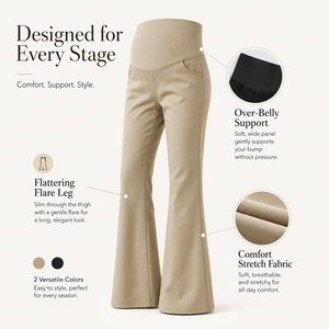 <span class=keywords><strong>Pantalon</strong></span> de maternité <span class=keywords><strong>grande</strong></span> <span class=keywords><strong>taille</strong></span> en coton légèrement élastique, coupe décontractée et professionnelle, du M au 6XL - Product Image 4