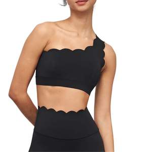 Sujetador Deportivo de un Solo Hombro, Suave como la Mantequilla, Personalizado al por Mayor para Mujer, de Secado Rápido, de Alto Impacto, para Gimnasio, Yoga y Correr - Product Image 4