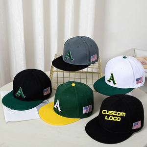 Embroidery <b>Flat</b> Baseball Caps for Men <b>Hats</b> With Custom Logo Snapback Adjustable 3d Embroidery Baseball Sports Cap <b>Hat</b> - Product Image 1