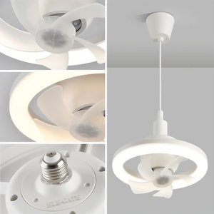 Ventilatore da Soffitto Moderno a 5 Pale con Motore DC, Luce LED Dimmerabile, 3 Temperature di Colore, Pale in Plastica ABS da 42 Pollici, Telecomando - Product Image 3