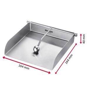 Porta Servilletas de Acero Inoxidable con Diseño de Brazo Ponderado, Base Estable, Acabado Elegante, Fácil Acceso, Ideal para Bares, Cafeterías y Restaurantes - Product Image 5