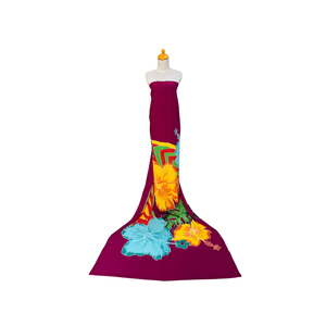 Pareos de rayón de la mejor calidad 2025, Pareo, nuevo diseño, Floral, pintado a mano, artesanos balineses, arte Original, Bali, Juego de 3 piezas - Product Image 4