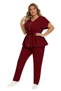 Uniformes Médicos Personalizables para Enfermeras de Hospital, Uniformes Médicos Cómodos Unisex de Algodón/Poliéster de Alta Calidad - Product Image 4