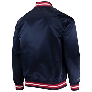 Chaqueta universitaria cosida personalizada mangas de béisbol de invierno Letterman chaqueta de hombre de talla grande de béisbol personalizada para hombre - Product Image 2