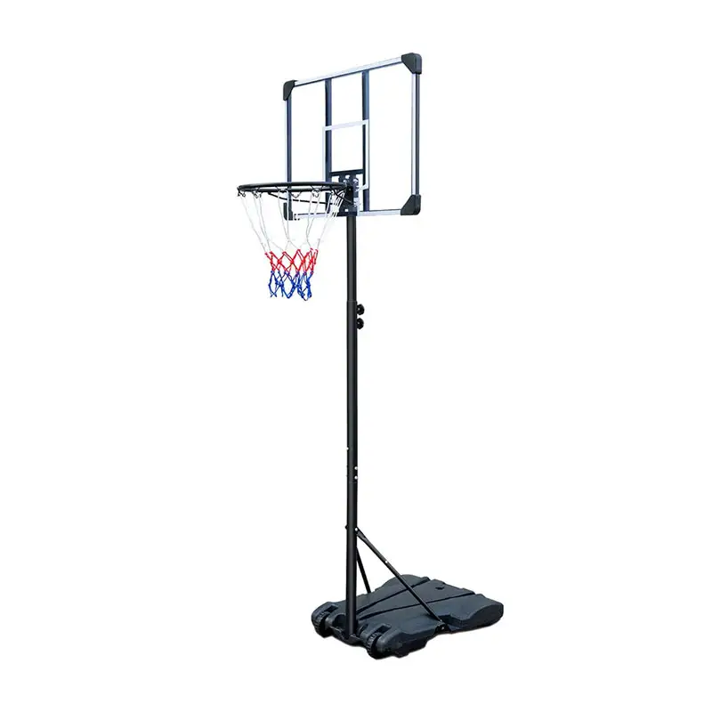 Height Adjustable 5.6 to 7ft Basketball Hoop 28 Inch Backboard Portable Basketball Goal System with Stable Base and Wheels