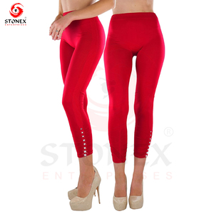 Women's High Waist Full Length <b>Seamless</b> Yoga <b>Leggings</b> Soft Four-Way Stretch Quick Dry Spandex/Nylon Breathable - Product Image 2