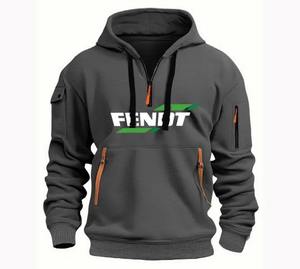 Sudadera con capucha de lana con cremallera para hombre, abrigo de gimnasio, sudadera con capucha para hombre, abrigo deportivo para mujer, abrigo holgado de primavera y otoño, sudadera cálida - Product Image 3