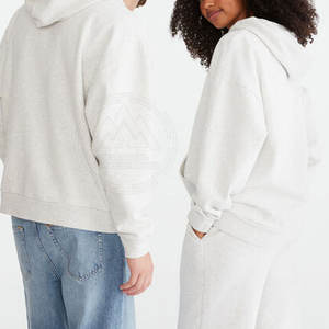 Sudaderas con capucha de moda al aire libre unisex ropa de invierno informal en diferentes diseños 100% algodón patrón sólido - Product Image 3