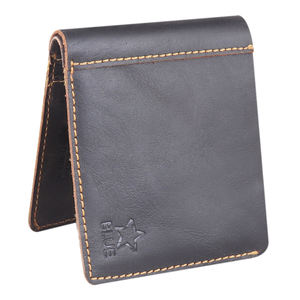 Cartera abierta de cuero para hombre con función RFID - Product Image 3