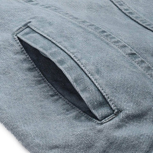 Chaqueta vaquera informal de estilo callejero para hombre Precio al por mayor Nueva temporada Colección de invierno Precio razonable disponible - Product Image 2