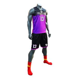Ensemble de maillots de basketball d'été pour hommes sur mesure Short de basketball Bsci sublimé de haute qualité avec logo de vêtements de sport - Product Image 3