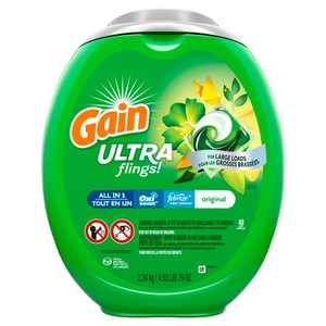 Suavizante de Telas Gain original, detergente para ropa de 5 galones, 560 lavados - Product Image 2