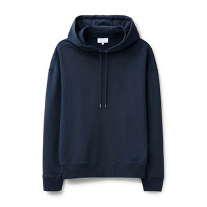 Sweat-shirts à capuche pour hommes de haute qualité personnalisés, surdimensionnés, 100% coton, molleton décontracté, respirant, épaules tombantes, hiver - Product Image 6