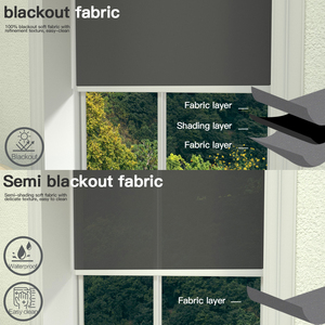 Zemismart Alexa Google Home Siri contrôle vocal Gary TUYA pare-brise à rouleau motorisé 100% occultant Smart <span class=keywords><strong>store</strong></span> rideaux Homekit - Product Image 4