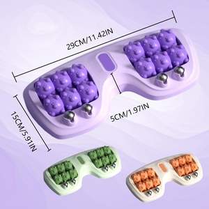 Vente chaude masseur de pieds rouleau pieds <span class=keywords><strong>Point</strong></span> d'acupression <span class=keywords><strong>Massage</strong></span> plantaire Fasciiti soulagement de la douleur Relax rouleau <span class=keywords><strong>point</strong></span> de déclenchement outil de sport - Product Image 5