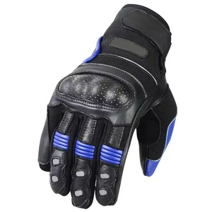 Guantes Profesionales Transpirables Unisex para Motocicleta, de Cuero, para Carreras, Ciclismo, con Pantalla Táctil y Protección Completa para los Dedos - Product Image 2