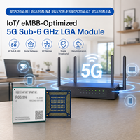 Módulo EMBB IoT LGA 5G NR Sub-6GHz Serie RG520N RG520N-EU RG520N-NA RG520N-EB RG520N-GT RG520N-LA