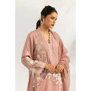 ชุดสูทปักลายผ้าไหมวิสโคส 3 ชิ้นสำหรับผู้หญิง รุ่น IPSTD-44741 สวยสง่าและมีสไตล์ - Product Image 3