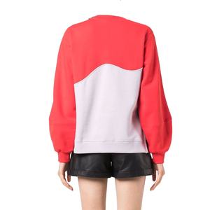 High Quality Custom Made Round Neck Sweatshirt for Women Loose Solid <b>Colour</b> Pullover Sweatshirt 2026 - Product Image 4