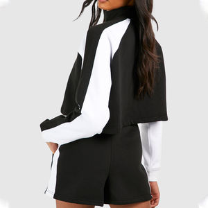 ¡Novedad de 2024! Conjunto de chándal de 2 piezas de alta calidad para mujer, ropa deportiva de lana de alta moda de algodón 100%, talla grande de primavera - Product Image 2