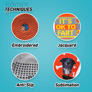 Custom Unisex Winter Stockings 100% Cotton Quick Dry Anti-Bacterial Eco-Friendly Anti-Slip Sporty Daily Sports Use Header Card - Product Image 5