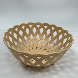 Marque privée durable d'OEM de la conception PP de maille de panier de fruits et légumes en plastique rond fabriquée au Vietnam - Product Image 1