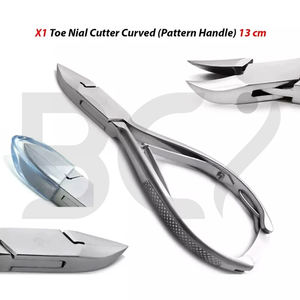 Coupe-ongles d'orteil en acier inoxydable de qualité supérieure forme droite coupe robuste pour ongles épais courbés podiatrie pince doigts - Product Image 4