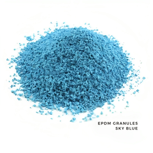 Blue Series PrimoFlex Malaysia Sky Blue 1-4mm Gránulos Etileno Propileno Dieno Monómero (EPDM) Producto - Product Image 1