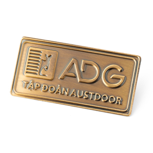 Tùy chỉnh chuyên nghiệp kim loại tên nơi, Antique Brass và nhôm nhãn tag với logo độc đáo thiết kế cho đồ nội thất - Product Image 5