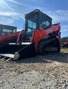 Minicargadora Kubota de orugas diésel, color negro, motor Kubota de alto rendimiento, 75KW, alto momento de carga, para construcción - Product Image 4