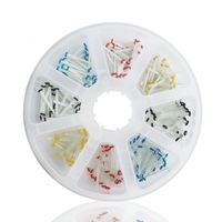Matériel de réparation dentaire pour vis de prothèse, couronnes et piliers en fibre de verre et fibre de quartz dentaire, avec 4 forets dentaires, polyvalent pour dents