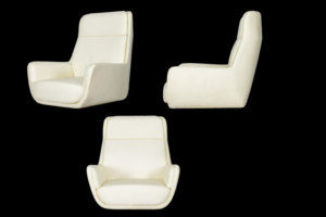 DUKE Contemporary Ergonomic Eco-Friendly Leisure Single Recliner Armchair Polyurethane Foam Seat for Living Room Cafe Restaurant - Product Image 3