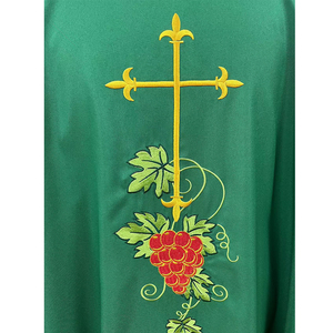 Casulla Fabricada en Pakistán, Precio Económico, Nuevo Modelo, Sotana, Vestimenta Sacerdotal Católica, OEM - Product Image 2