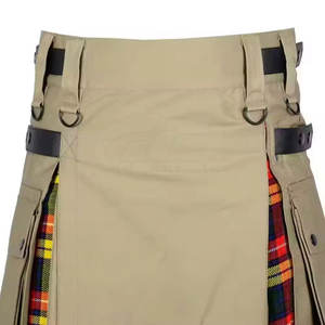 Kilts Escoceses Tradicionales con Pliegues, Tela de Lana para Fiestas y Ceremonias - Product Image 3